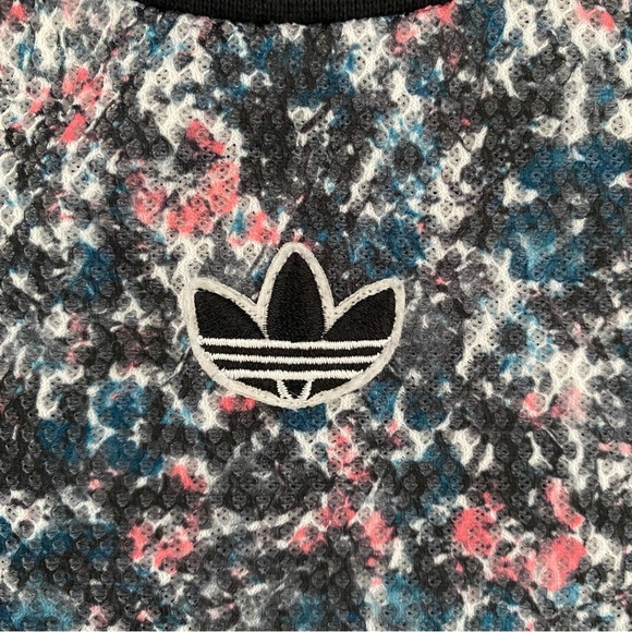 Adidas Sweatshirt‎ Primegreen Sleek Spacer Mesh Top Womens Size Small Pullover - Picture 6 of 12